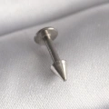316L Çelik Gümüş Renk Çivi Model Piercing