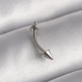 316L Çelik Gümüş Renk Çivi Model Piercing