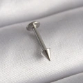 316L Çelik Gümüş Renk Çivi Model Piercing