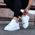 Beyaz Düz Erkek Casual Ayakkabı