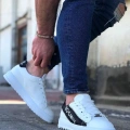 Beyaz Siyah No Limit Erkek Casual Ayakkabı