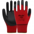 Beybi PN3 Nitril Kırmızı İş Eldiveni No:9
