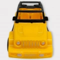 Çek Bırak Arabalar 10 Cm - Sarı Jeep (Lisinya)