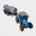 Çek Bırak Römorklu Traktör 25Cm - Mavi Su Tankı (Lisinya)