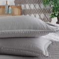 Çift Kişilik Yatak Örtüsü Pedra V2 Gri