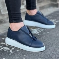Lacivert Cilt Erkek Casual Ayakkabı