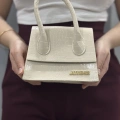 Luxe krem cilt çanta