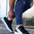 Siyah Beyaz No Limit Erkek Casual Ayakkabı