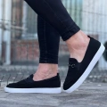Siyah Triko Babet Erkek Casual Ayakkabı