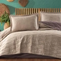 Tek Kişilik Yatak Örtüsü Lorna v1 Bej