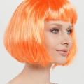 Tcu Renk Küt Parti Peruğu Kısa Takma Saç