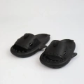 WG500 Köpekbalığı Siyah Unisex Tam Ortopedik Terlik Shark Slides
