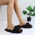 WG500 Köpekbalığı Siyah Unisex Tam Ortopedik Terlik Shark Slides
