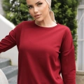 Yeni Stil Bordo Arma Detay Tunik 10020 ( Lisinya )