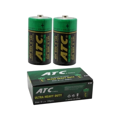 ATC Ultra R20 D 1.5V Büyük Pil 2li