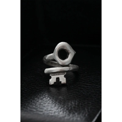 Ayarlanabilir Sarmal Anahtar Model Erkek Yüzük - Lisinya