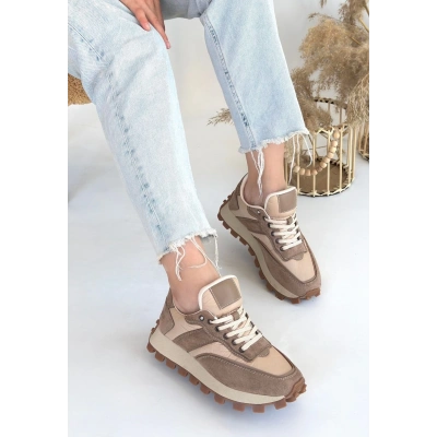 Berty Vizon Süet Bağcıklı Spor Ayakkabı - Lisinya