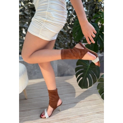 Brit Kahverengi  Süet Booite - Lisinya