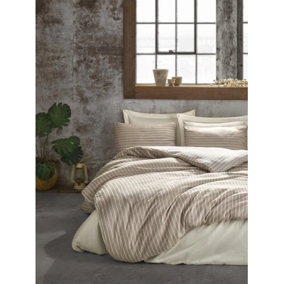 Çift Kişilik Bambu Saten Nev Takımı Vizon