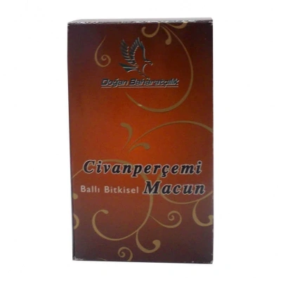 Civanperçemli Ballı sel Karışım Cam Kavanoz 450 Gr
