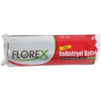 Florex Endüstriyel Battal Çöp Poşeti 72x95 cm 10lu