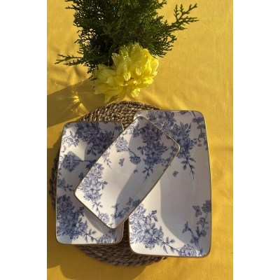 Gönül Spring Time 3lü Kayık Tabak G4181