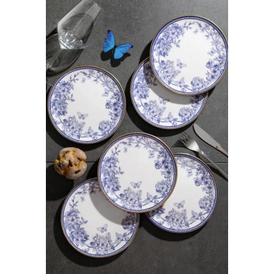 Gönül Spring Time 6lı Pasta Tabağı 20cm G4184