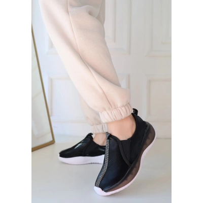 Hılly Siyah Paraşüt Spor Ayakkabı - Lisinya