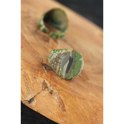 Kamuflaj Desenli Ayarlamalı Erkek Yüzük - Lisinya