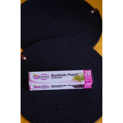 Liipack Büyük Boy 20li Buzdolabı Poşeti 30x45cm