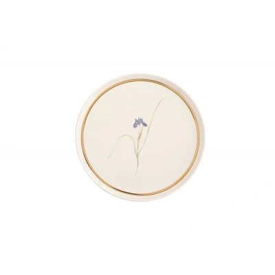 Porland Botanical Desen 3 Düz Tabak 21cm