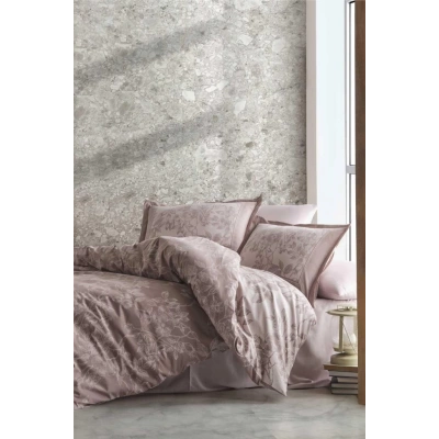 Saten Çift Kişilik Nev Takımı Harrisa V1 Bej