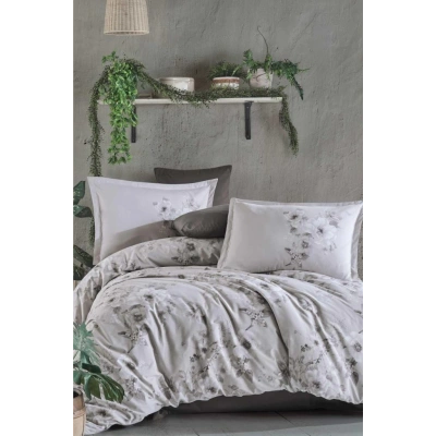 Saten Çift Kişilik Nev Takımı Paredes V1 Bej