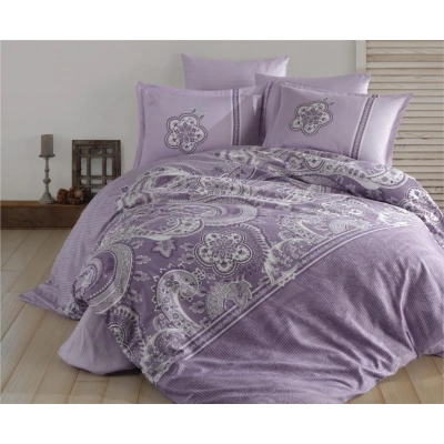 Saten Çift Kişilik Nev Takımı Pellini v2 Lila