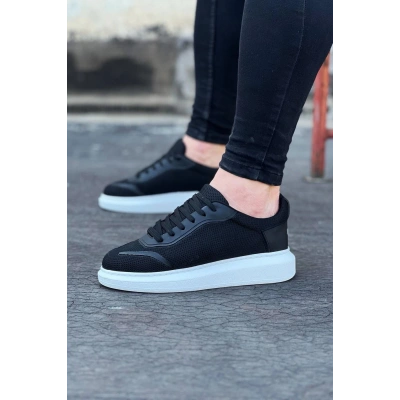 Siyah Triko Erkek Casual Ayakkabı