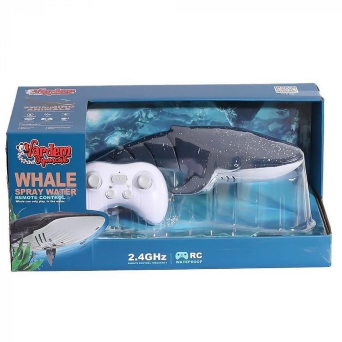 18002-32 - U/K SU FIŞKIRTAN YÜZEN BALİNA (Lisinya)