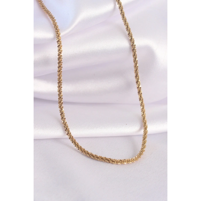 316L Çelik Gold Renk Kolye - Lisinya