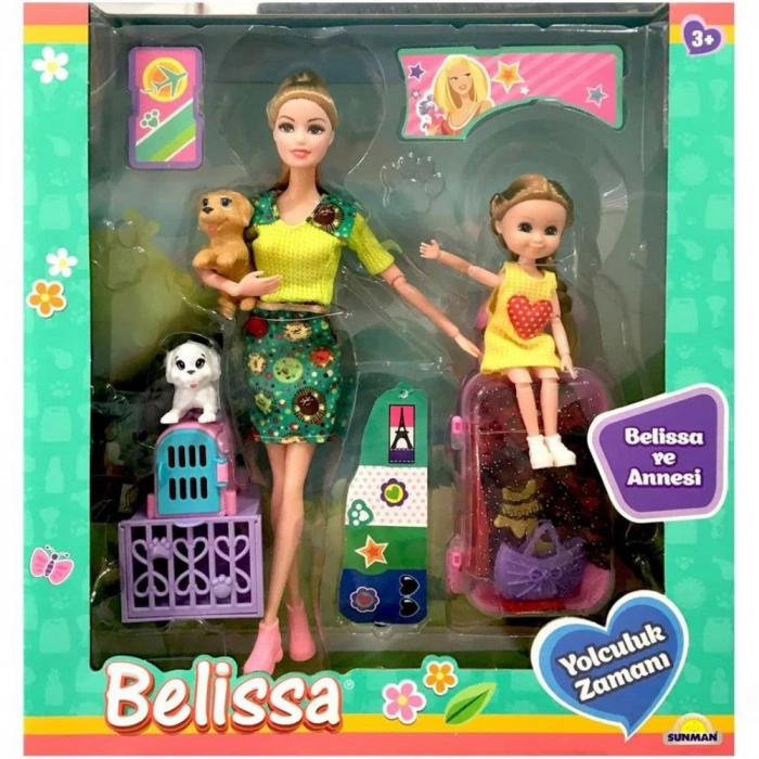 51807 - BELISSA BEBEK VE ANNESI YOLCULUK ZAMANI (Lisinya)