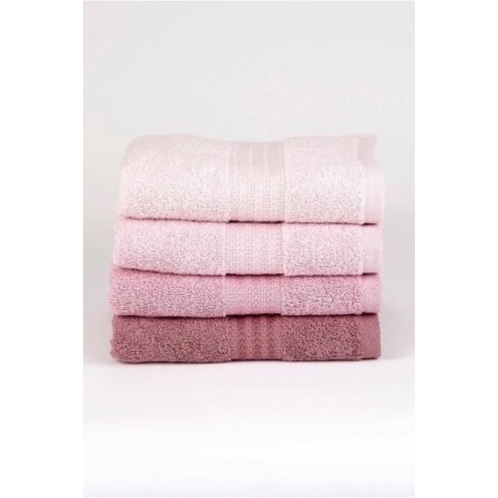 70X140 4´lü Havlu Seti Pudra