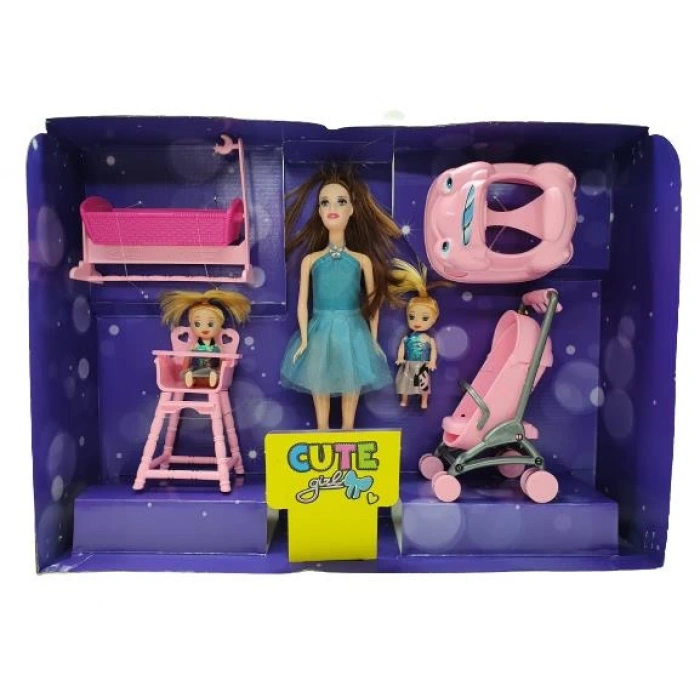 Anlily Bebek Bakıcısı Seti - 02431 (Lisinya)