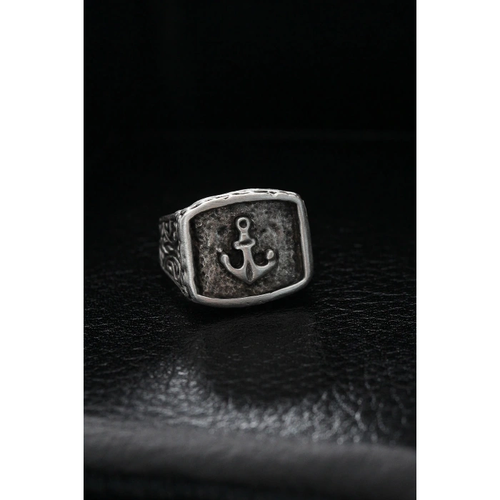 Ayarlanabilir Çapa Model Erkek Yüzük