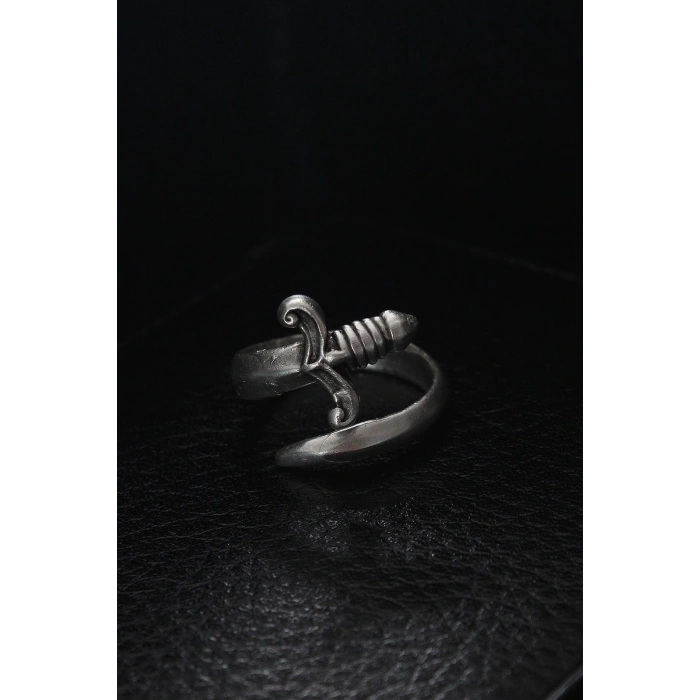 Ayarlanabilir Kılıç Model Erkek Yüzük