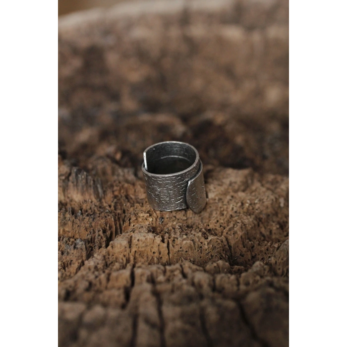 Ayarlanabilir Levha Tasarımlı Erkek Yüzük