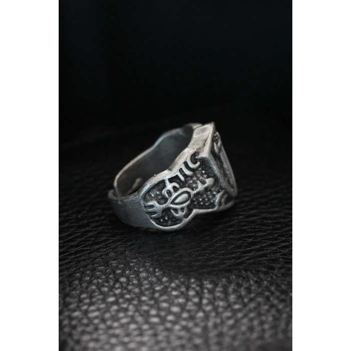 Ayarlanabilir Şövalye Kılıcı Model Erkek Yüzük