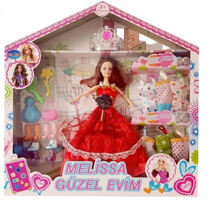 Bebek Yedek Elbiseli Ve Aksesuarlı - 1115-21 (Lisinya)