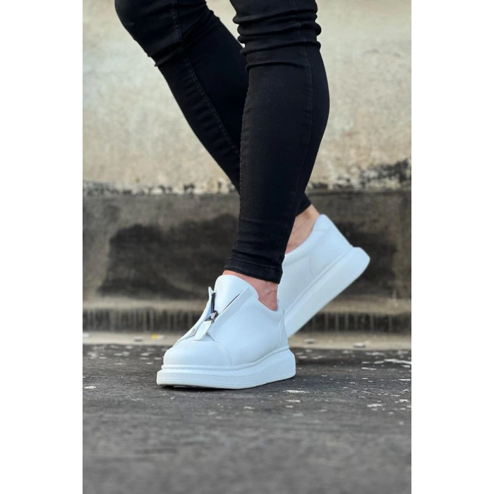 Beyaz Cilt Erkek Casual Ayakkabı