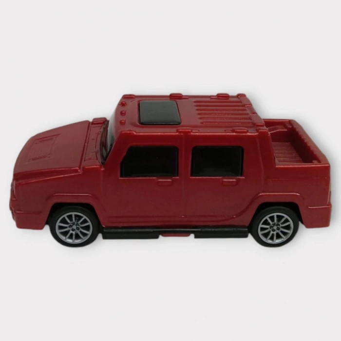 Çek Bırak Arabalar 10 Cm - Kırmızı Jeep (Lisinya)
