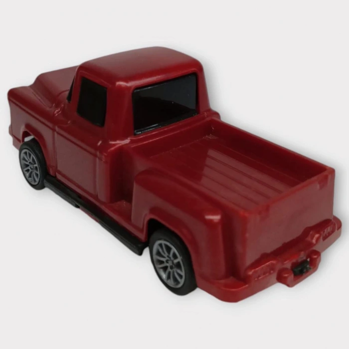 Çek Bırak Arabalar 10 Cm - Kırmızı Pick-Up (Lisinya)