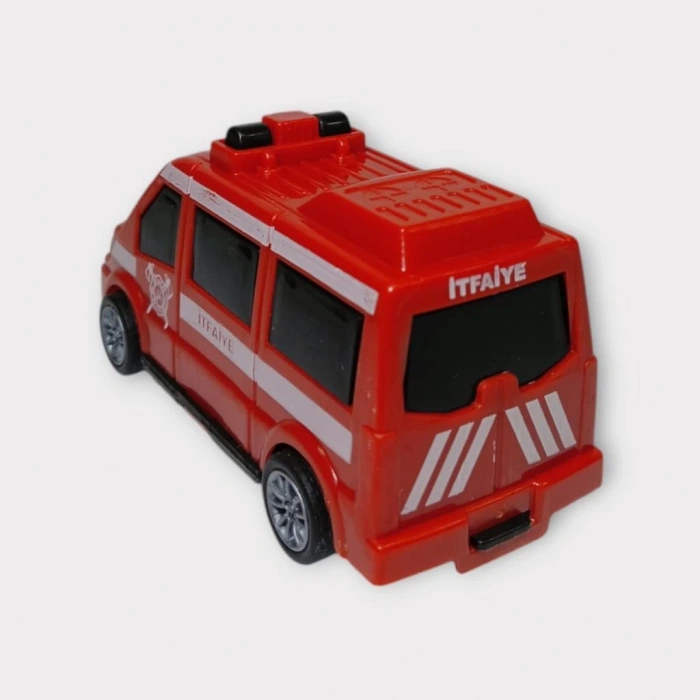 Çek Bırak Arabalar İş Araçları 10 Cm - İtfaiye (Lisinya)