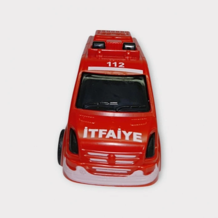 Çek Bırak Arabalar İş Araçları 10 Cm - İtfaiye (Lisinya)